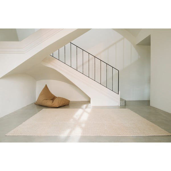 Bež periv/ručno rađen vunen tepih 170x240 cm Unexpected Wool – Lorena Canals-image-3