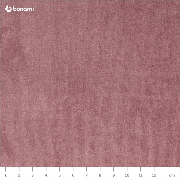 Tamnoružičasti baršunasti tabure Devich Rothe-image-1