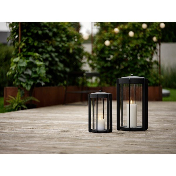 Crna LED lanterna s USB (visina 35 cm) Firefly – Zone-image-1