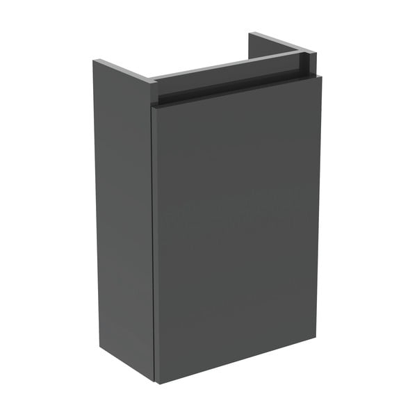 Sivi zidni ormarić za ispod umivaonika 35x55 cm Eurovit+ – Ideal Standard-image-1