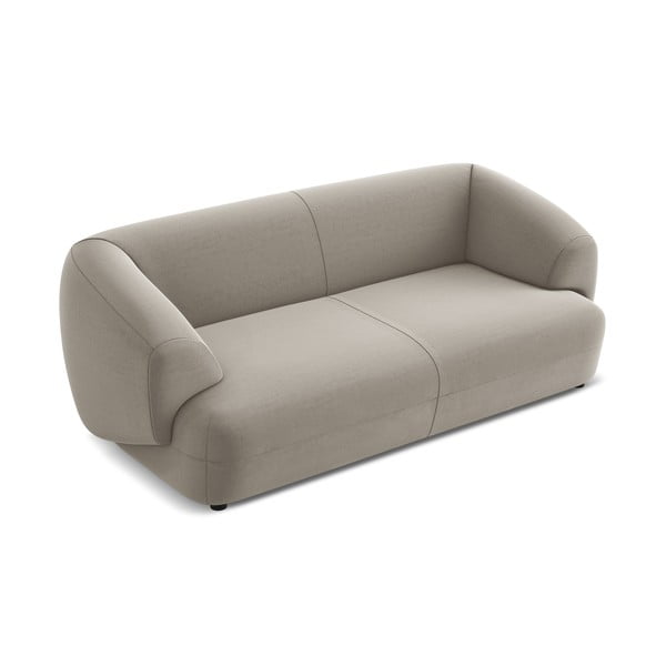Bež baršunasti sofa 212 cm Moana – Makamii-image-2