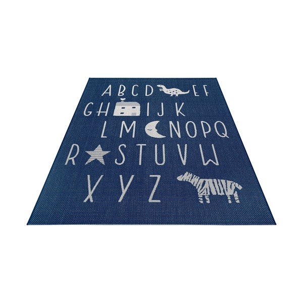 Plavi dječji tepih Ragami Letters, 120 x 170 cm-image-3
