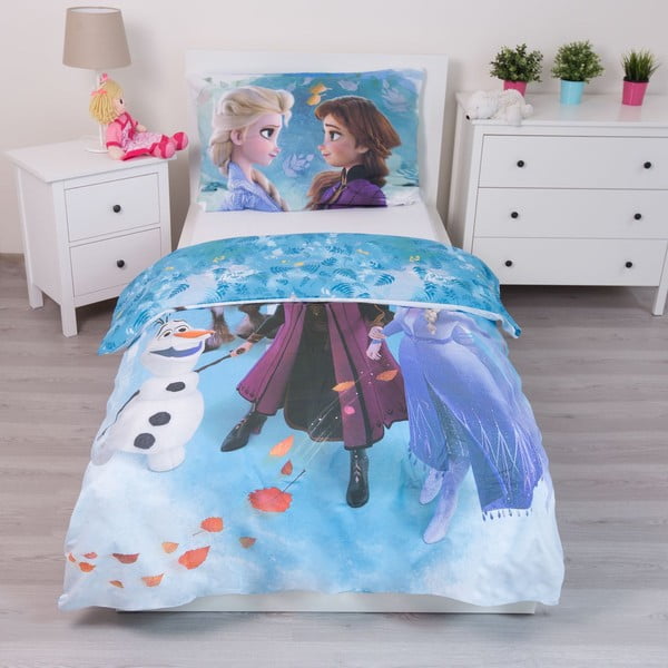 Pamučna dječja posteljina za krevet za jednu osobu 140x200 cm Frozen – Jerry Fabrics-image-4
