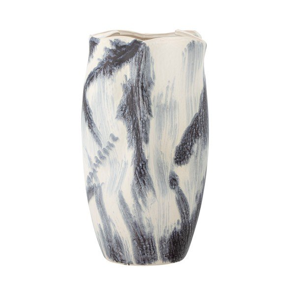 Crno-bijela vaza od kamenine (visina 37 cm) Elira – Bloomingville-image-4