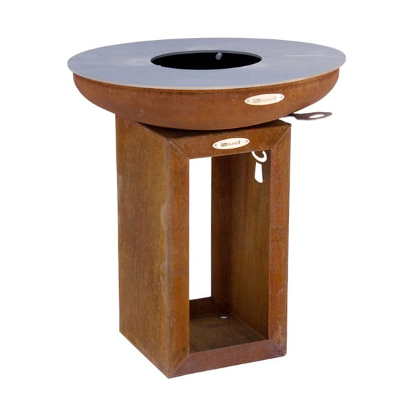 Smeđi vanjski roštilj na drva Remundi Carus S, ø 62 cm-image-2