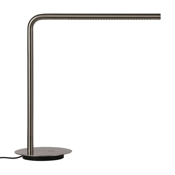 Metalna LED stolna lampa s mogućnosti zatamnjivanja u srebrnoj boji (visina 46 cm) Omni Table – UMAGE