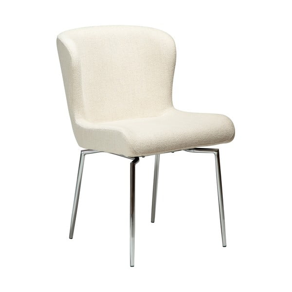 Krem podstavljena blagovaonska stolica Glam – DAN-FORM Denmark