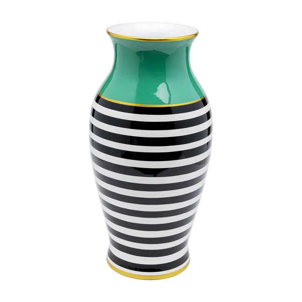 Prugasta vaza Kare Design Stripes Horizontal, visina 52 cm