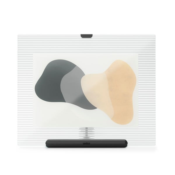 Crni stakleni stojeći okvir 19x23 cm Flute – Umbra-image-2