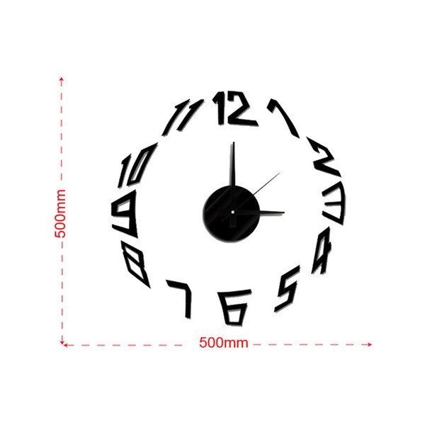 Zidni sat Mauro Ferretti Basic, ⌀ 50 cm-image-2