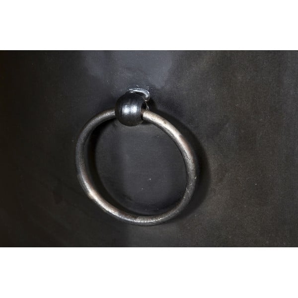 Crna metalna vitrina za vino broj boca 9 kom, 60x85 cm Luni – Interia Home & Living-image-1