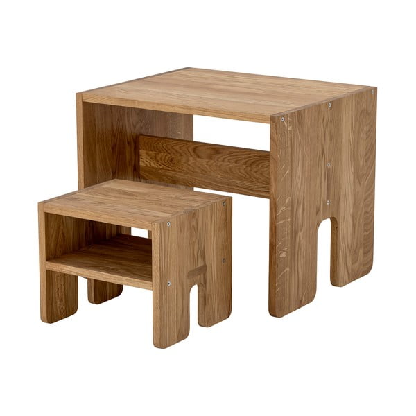 Dječji stolac od hrastovog drveta Bar - Bloomingville-image-2