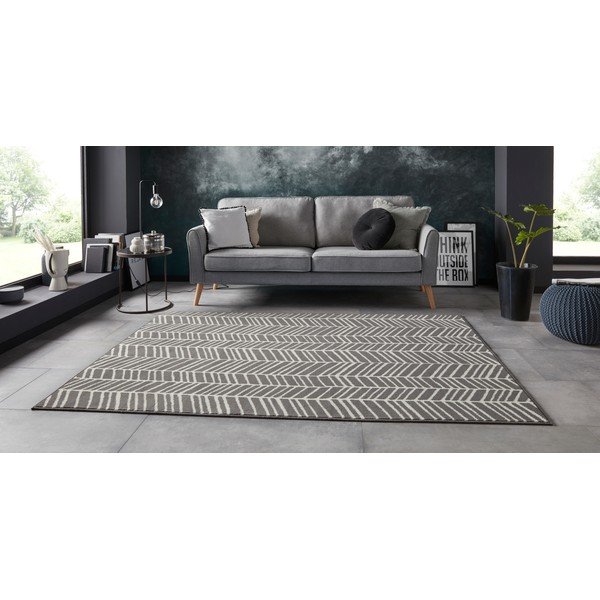 Sivi tepih Ragami Velvet, 120 x 170 cm-image-1