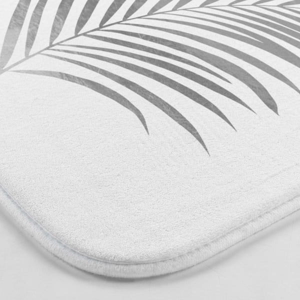 Bijela/u srebrnoj boji kupaonska prostirka za WC 45x45 cm Orbella – douceur d'intérieur-image-2