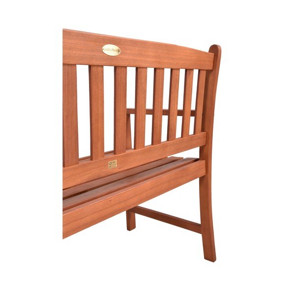 Smeđa vrtna klupa od masivnog drveta Promotion – Garden Pleasure-image-1