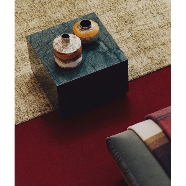 Mramorni pomoćni stol 50x50 cm Sorein – Kave Home-image-1
