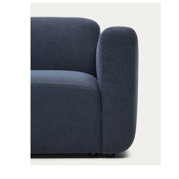 Tamno plavi naslonjač za ruke za modularnu sofu Neom – Kave Home-image-1