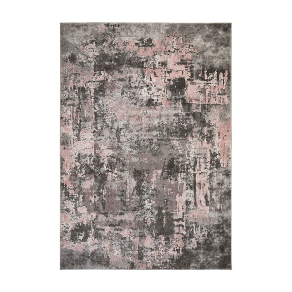 Sivo-ružičasti tepih Flair Rugs Wonderlust, 80 x 300 cm