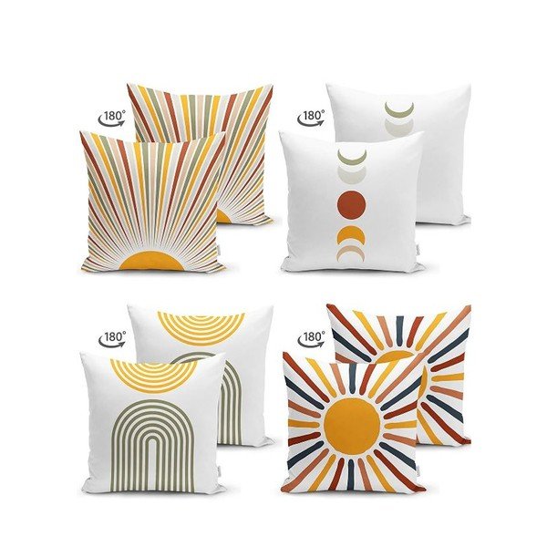 Ukrasne jastučnice u setu 4 kom 43x43 cm – Mila Home-image-3