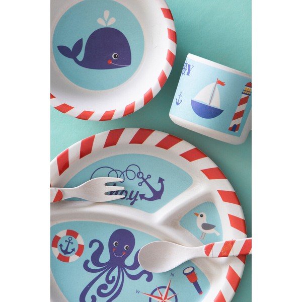 Dječji set posuđa 5 kom od bambusa Eden – Premier Housewares-image-2