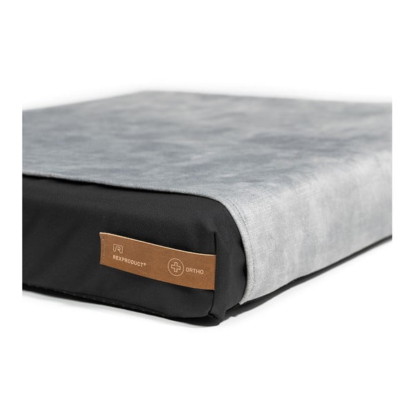 Siva navlaka za krevetić za pse 90x70 cm Ori XL – Rexproduct