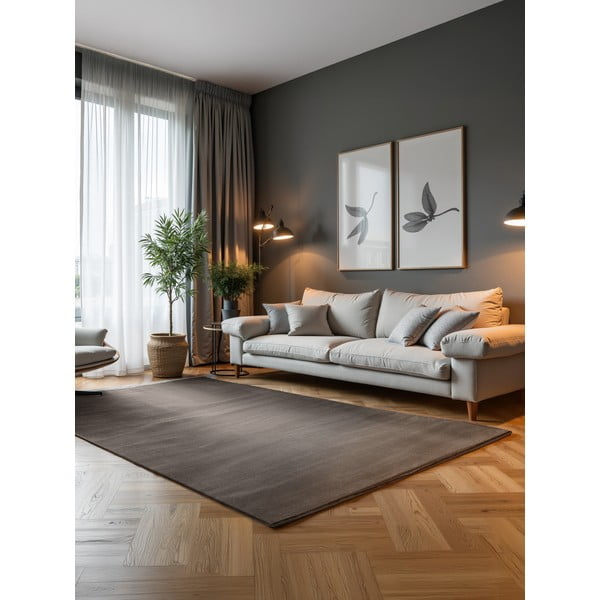 Antracitno sivi/krem tepih 200x280 cm Perles Dolomite – Elle Decoration-image-1