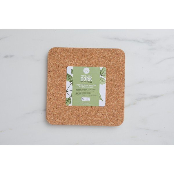 Skup od 2 pluta pod drvenim posudama, 20 x 20 cm-image-1