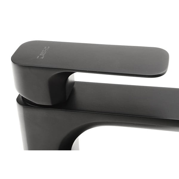 Mat crna stojeća slavina za umivaonik Spy – Sapho-image-2