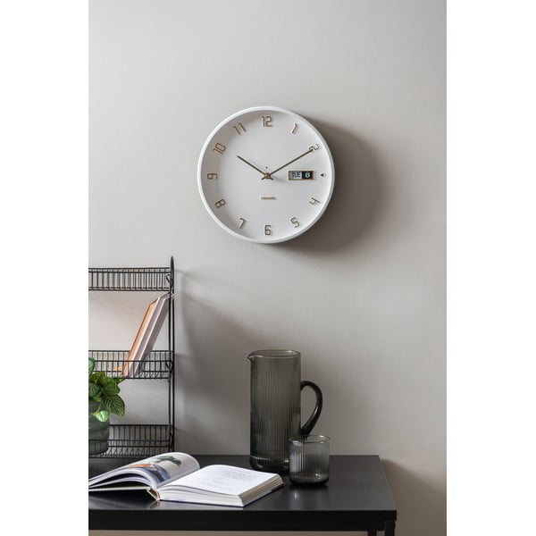 Zidni sat ø 30 cm  Data Flip – Karlsson-image-4