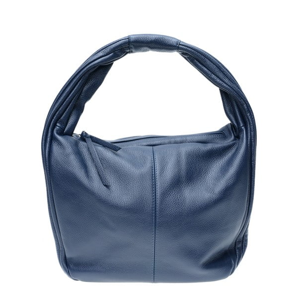 Plava kožna torba s 2 Isabella Rhea džepa