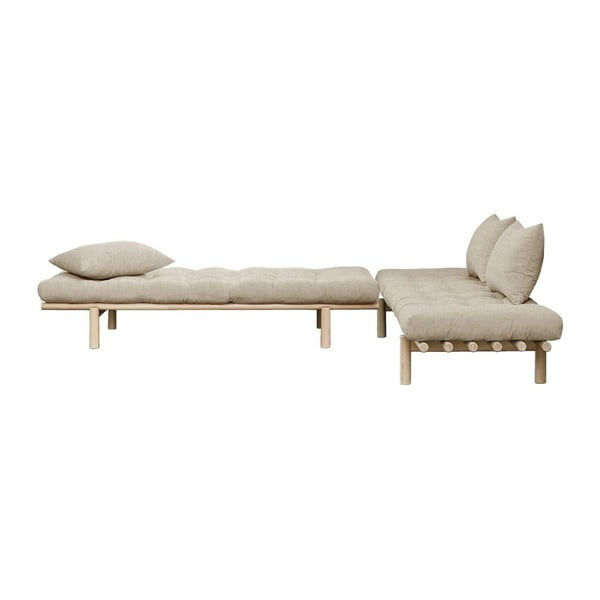 Kauč Karup Design Pace Natural Clear/Lan Bež-image-4