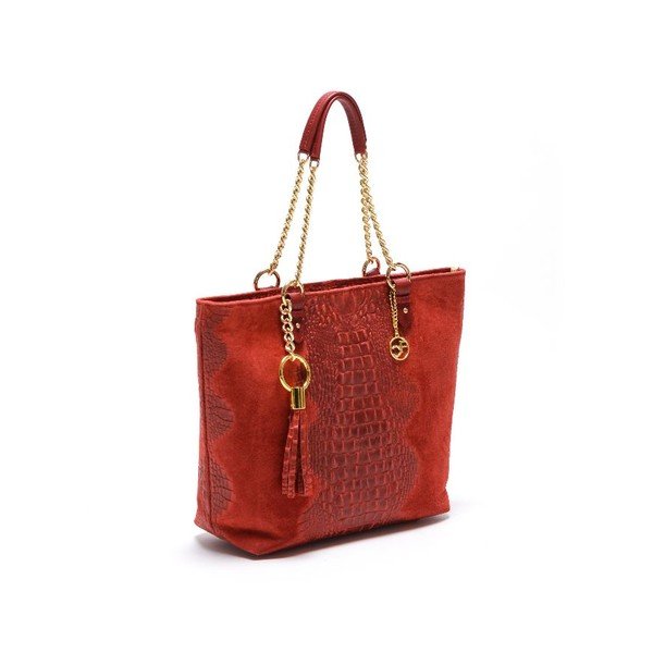 Kožna torbica Carla Ferreri 863 Rosso-image-2