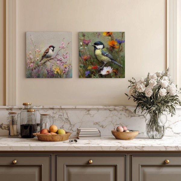 Tiskana slika na platnu 32x32 cm Yellow Parus – Styler-image-2