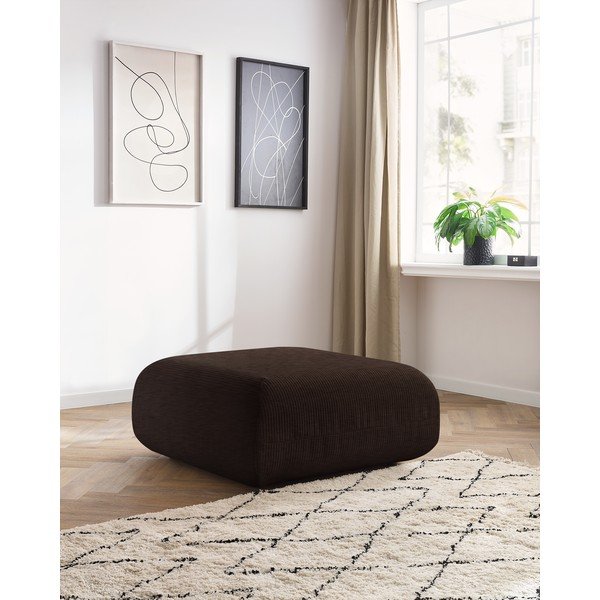 Tamno smeđi tabure od samta Lecomte - Bobochic Paris-image-4