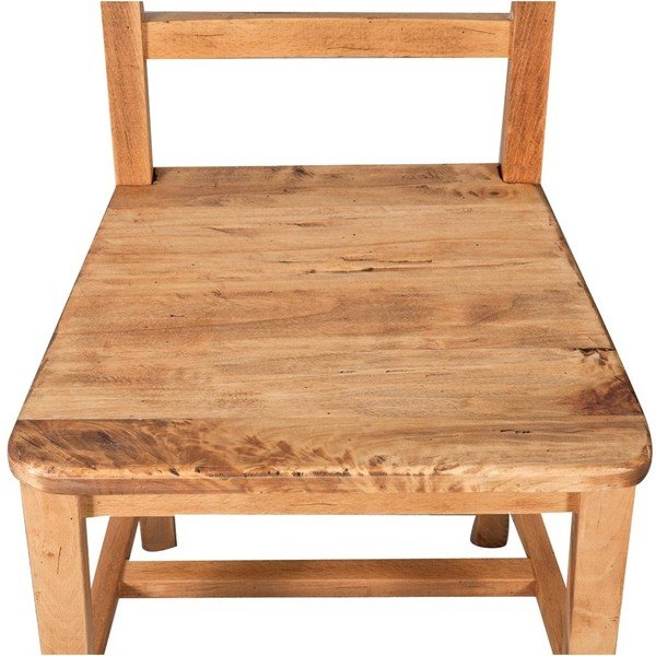 Tamnosmeđa stolica od masivne bukve Biscottini Addy-image-2