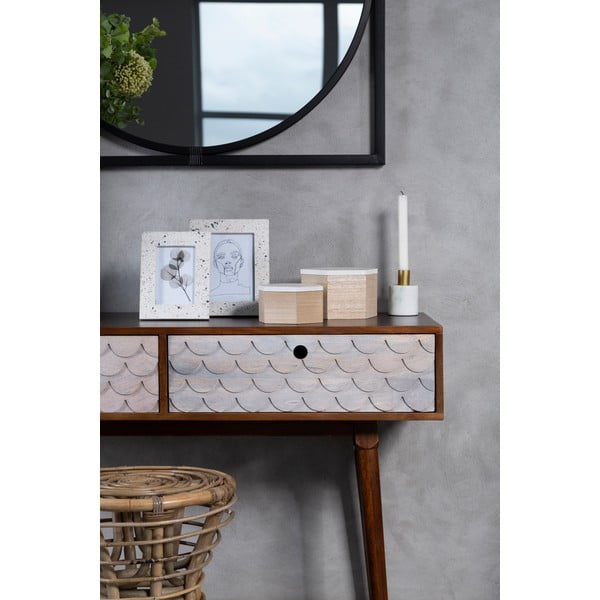 Krem kameni okvir 16x21 cm Mimo – Premier Housewares-image-4