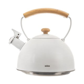 Bijeli inox čajnik 3 l Whiteline - Orion