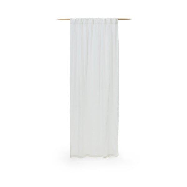 Bijela lanena zavjesa 140x270 cm Malavella – Kave Home