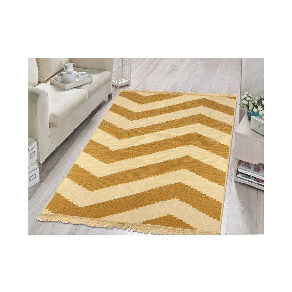 Tepih ZigZag Tan Beige, 120 x 180 cm-image-1