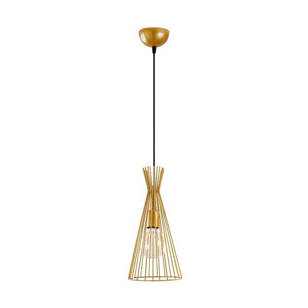 Viseća svjetiljka u zlatnoj boji s metalnim sjenilom ø 20 cm Mezopotamya – Opviq lights-image-3