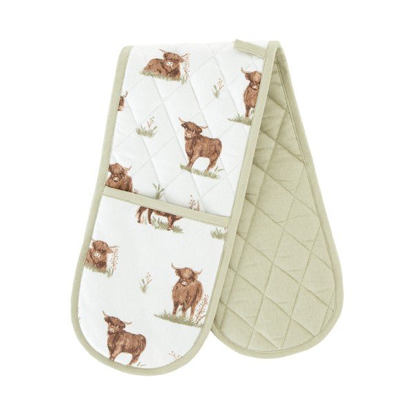 Pamučna dvostruka rukavica za pećnicu Angus Highland Cow – Catherine Lansfield