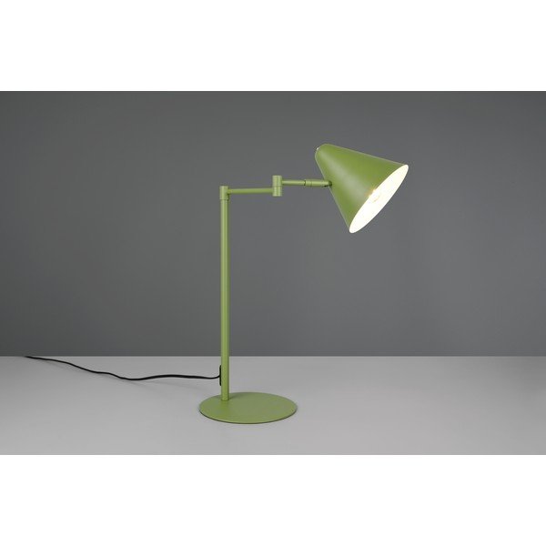 Zelena stolna lampa sa savitljivom konstrukcijom (visina 50,5 cm) Cosima – Trio-image-1