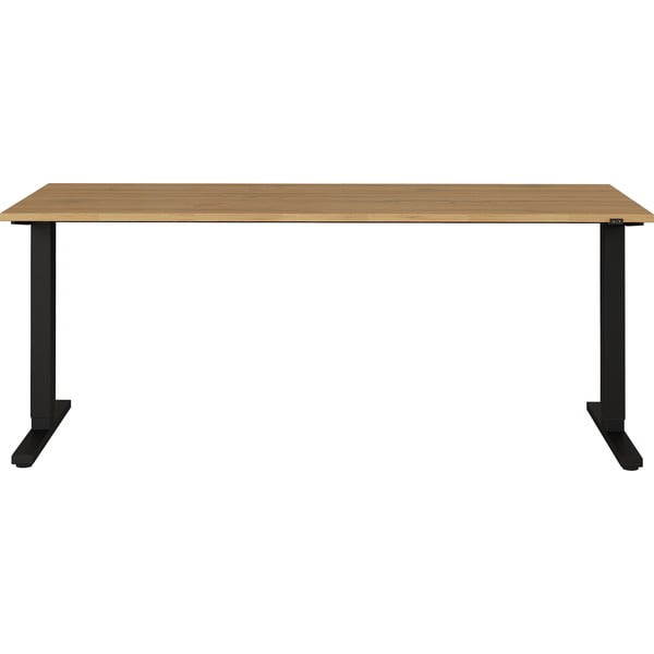 Radni stol s pločom stola u dekoru hrasta 80x180 cm Agenda – Germania
