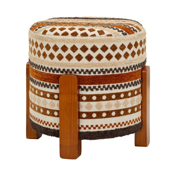 Smeđi/bež tabure Ethnic  – Mauro Ferretti-image-3