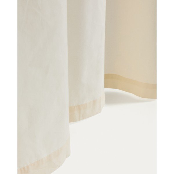 Krem pamučna dječja zavjesa 135x270 cm Zelda – Kave Home-image-3