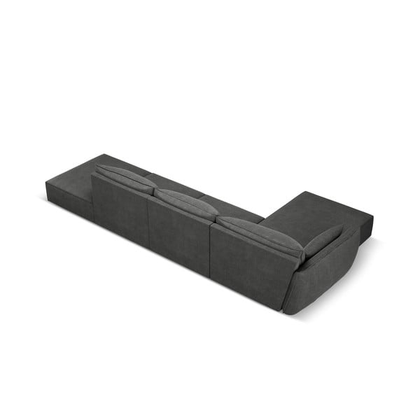 Siva kutna garnitura (lijevi kut) Vanda - Mazzini Sofas-image-3