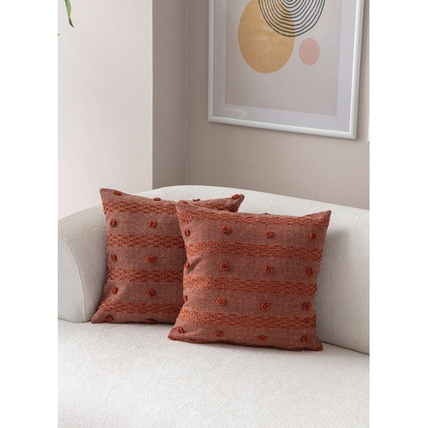 Ukrasne jastučnice u setu 2 kom 43x43 cm Tuffet – Mioli Decor-image-1