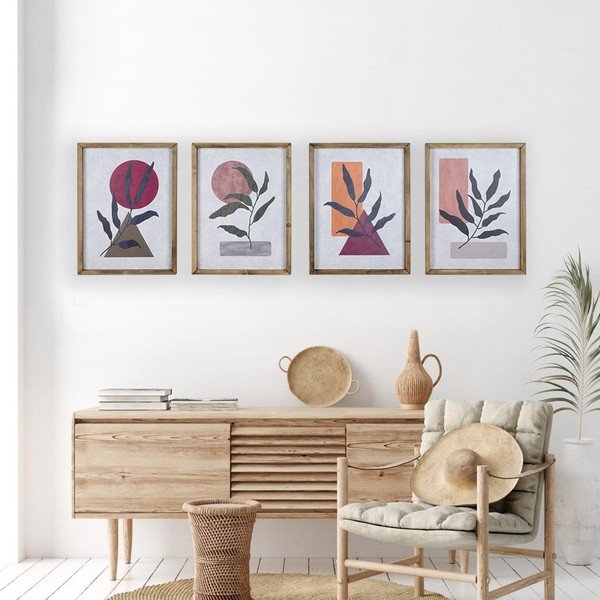 Komplet od 4 slike Kate Louise Plants, 36 x 48 cm-image-1