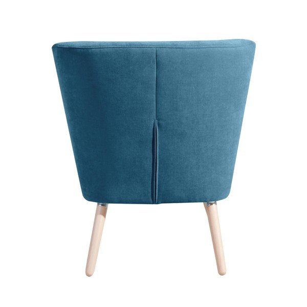 Plava fotelja Max Winzer Neele Velur-image-2