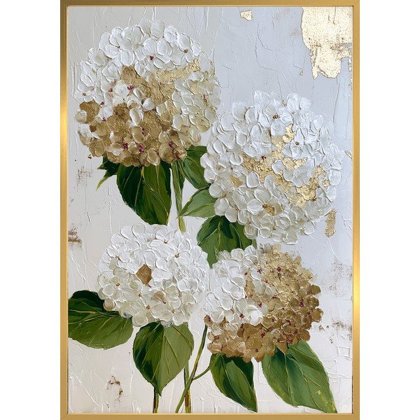 Tiskana slika s okvirom 60x90 cm Hydrangea – Styler